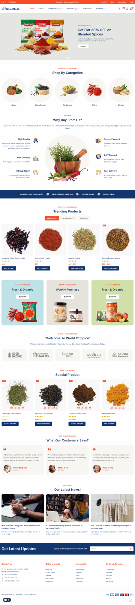 Spice rush