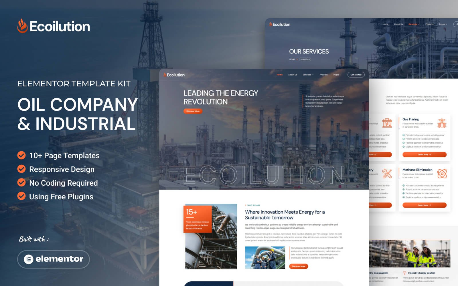 Ecoilution - Oil Company & Industrial